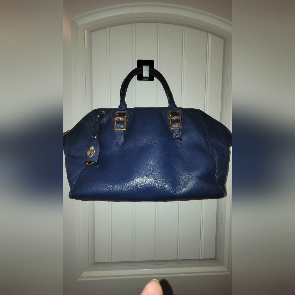 ✨✨RALPH LAUREN RLL MCMLXVII Navy Leather Bag✨✨